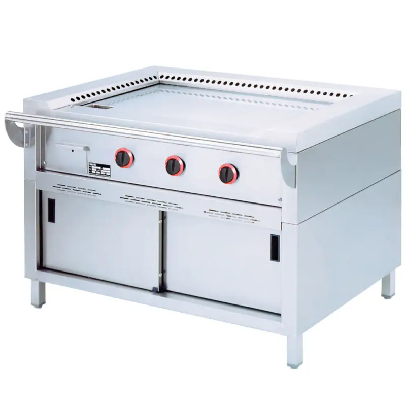 Diamond Horeca Teppanyakigrill | Gas | 3 Zones | 1440x770x850mm Meest Verkocht