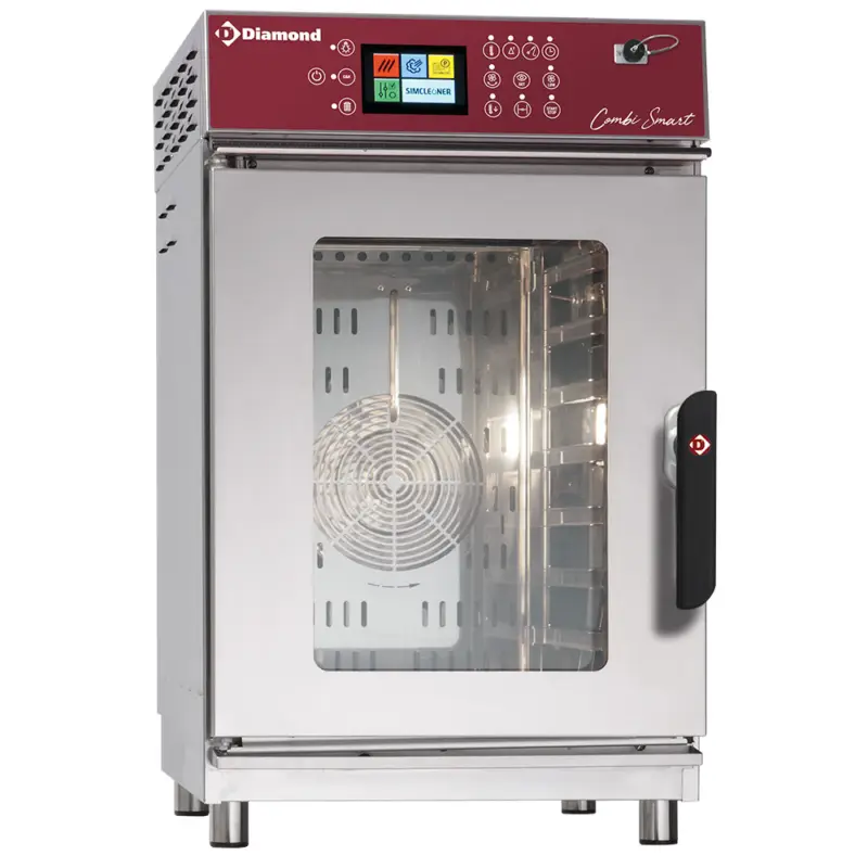 Beperkte Voorraad Diamond Hetelucht-/stoomoven | 7 Niveaus | 20°c/270°c | 400v | Bevochtiging | 523x846x877mm