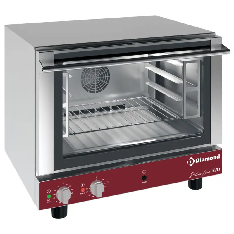 Beste Prijs Diamond Heteluchtoven | 4 Niveaus | 230v | Bevochtiging | 730x700x575mm