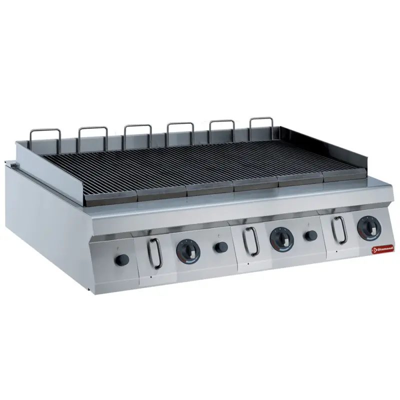 Diamond High Power Grill | MAXIMA 900+ | Gas | Gietijzer Oppervlak | 27kW | Piëzo Ontsteking | 1200x900x250/320mm Aanbieding