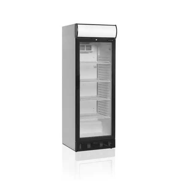 Korting Tefcold SCU1280CP glasdeurkoelkast met canopy