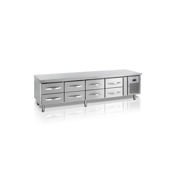 Merkproduct Tefcold laag model koelwerkbank UC5480