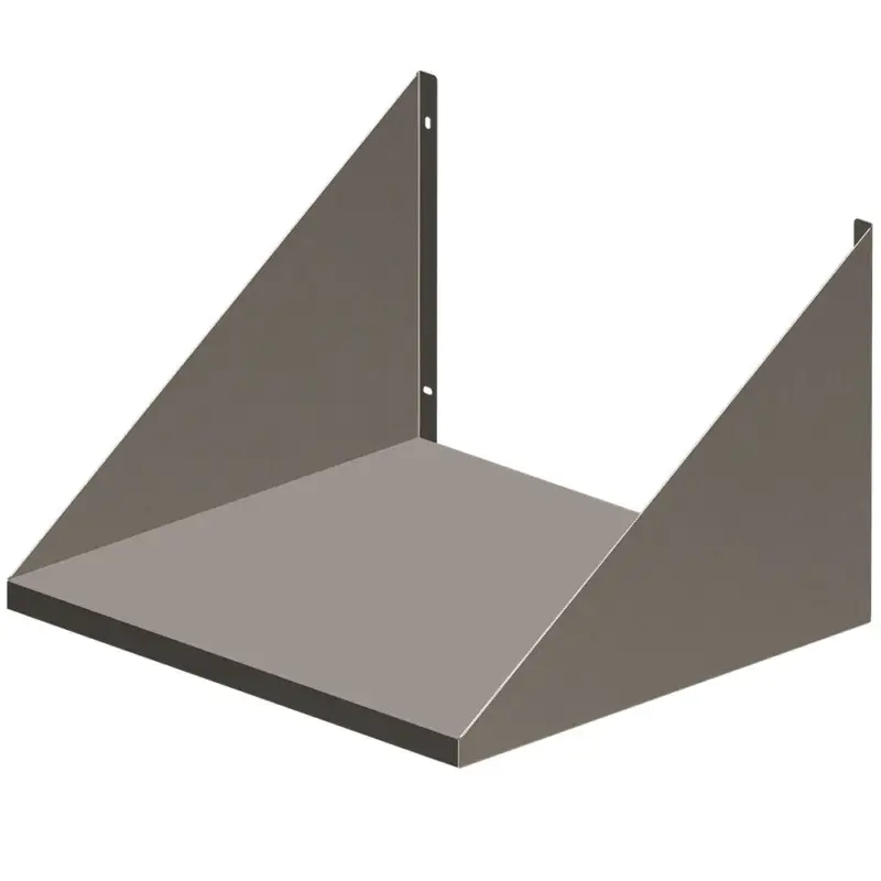 Muursteun roestvrij staal, magnetrons Diverso Express Levering