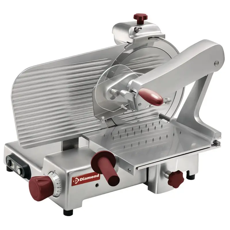 Professionele verticale snijmachine, Ø 300 mm "fijnkost" Koop Vandaag