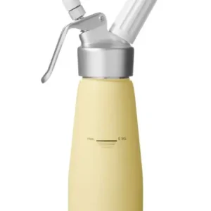 Bestseller HENDI - Slagroomapparaat - Professioneel & Duurzaam - Pastelgeel - 0,5L