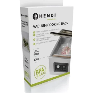 Aanbieding HENDI - Vacuümkookzakken - 100 stuks 200x150mm