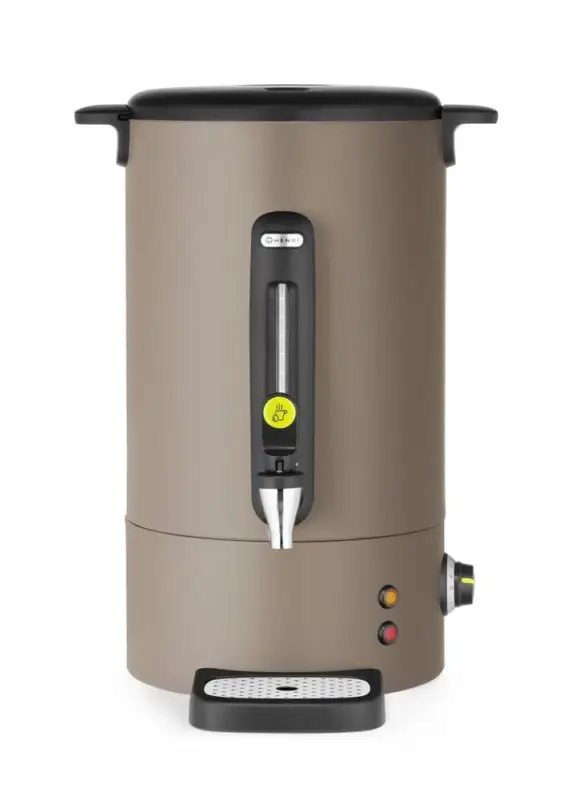 Op = Op HENDI - Warme dranken ketel - Design by Bronwasser - Taupe - 16L