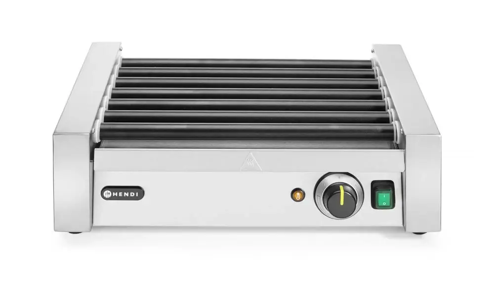 HENDI - Worstenroller grill - 7 rollers - 1 zone - 230V/740W Express Levering