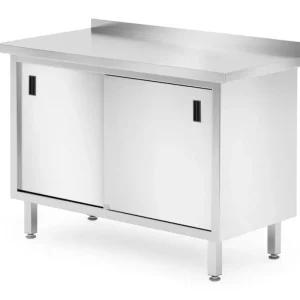 Beste Prijs HENDI -Wandwerktafel met kast - Gelast - Profi Line - Meerdere afmetingen