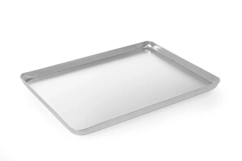HENDI - Displaytray voor zoetwaren - Aluminium - Goud of Zilver - 400x300mm Speciale Aanbieding