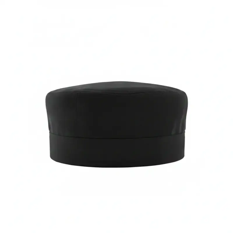 Meest Verkocht Chefs Fashion - Flat Cap - Black - Verstelbare Koksmuts