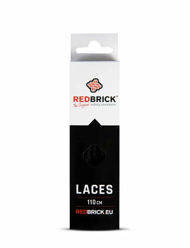 Beste Prijs Redbrick - Veters - Zwart - 110 cm - Gerecycled Plastic