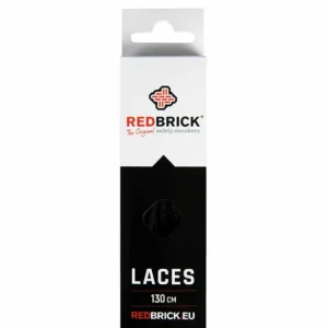 Redbrick - Veters - Zwart - 130 cm - Gerecycled Express Levering
