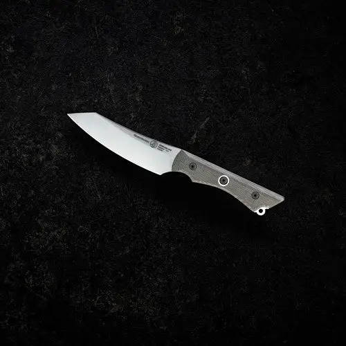 Alleen Vandaag Messermeister - All-Purpose Mes - Overland - Micarta handvat - 11cm