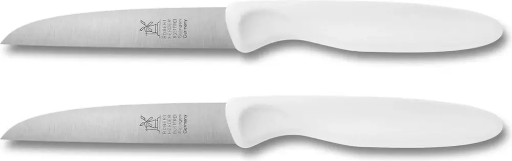 Robert Herder - Schilmesje - Molenmes - RVS - Wit - 2 stuks Bestel Nu