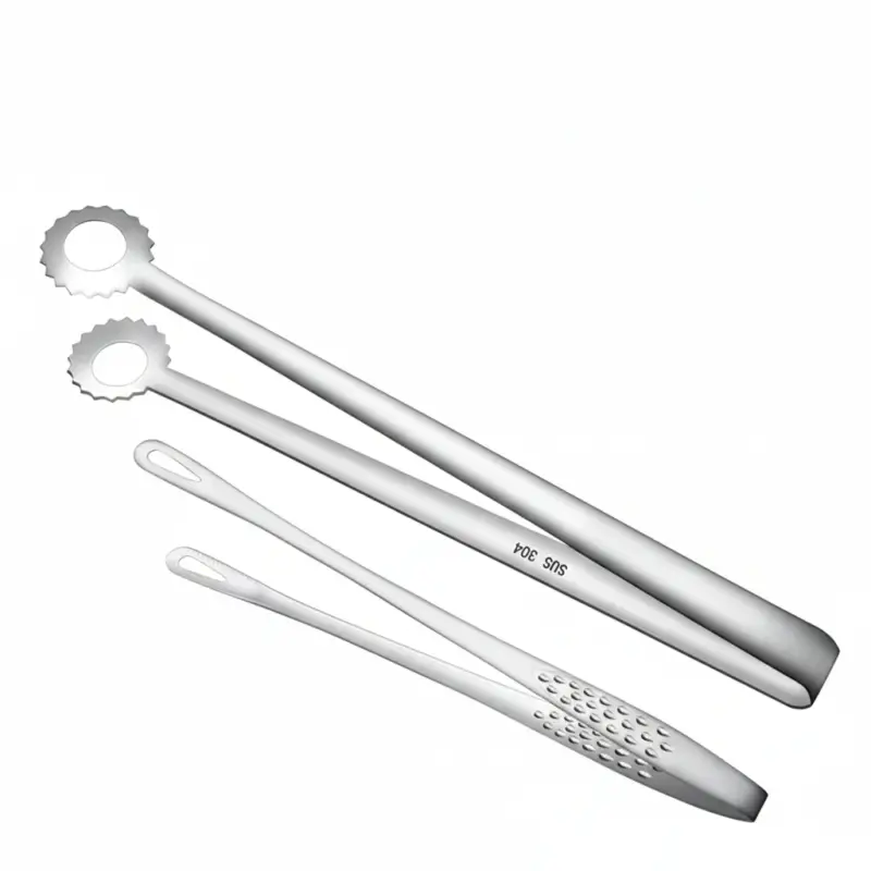 Beperkt Aanbod set BBQ Pincetten - RVS - 31 cm & 28 cm