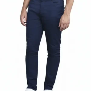 Dagaanbieding Karlowsky® 5-Pocketbroek - koksbroek - herenbroek, van klassieke stretch, duurzaam materiaal,organisch katoen Blauw