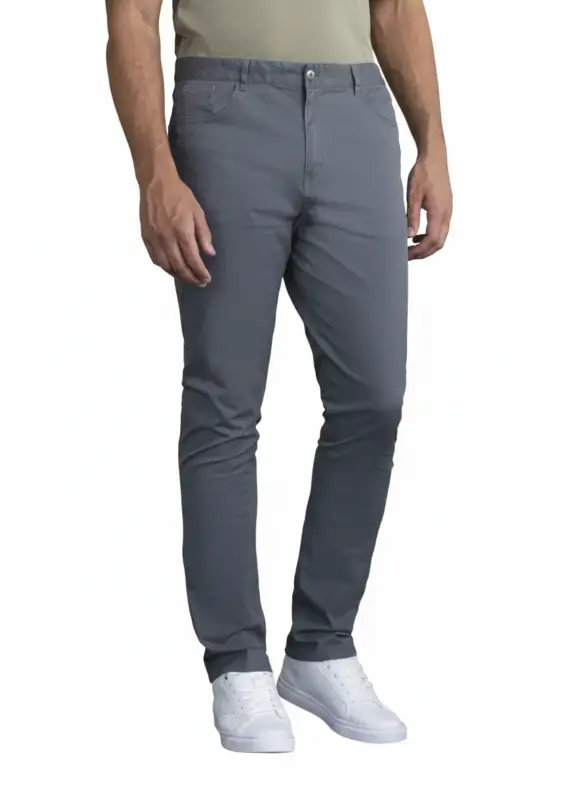 Karlowsky® 5-Pocketbroek - koksbroek - herenbroek, van klassieke stretch, duurzaam materiaal,organisch katoen Antraciet Koop Online