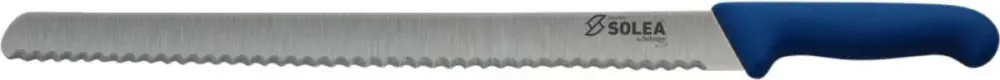 Superprijs Solea - Shoarmames - Roestvrijstaal - Blauw PP Heft - 35,5 cm