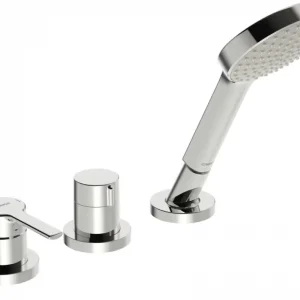 Gratis Retour Hansa Hansaronda 3-gats afbouwset badrand tbv Fill, ronde rozetten Chroom