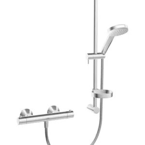 Hansa Hansaunita thm renovatieset VIVA 1 glijstangset 600mm met S-kopp. Chroom Op = Op