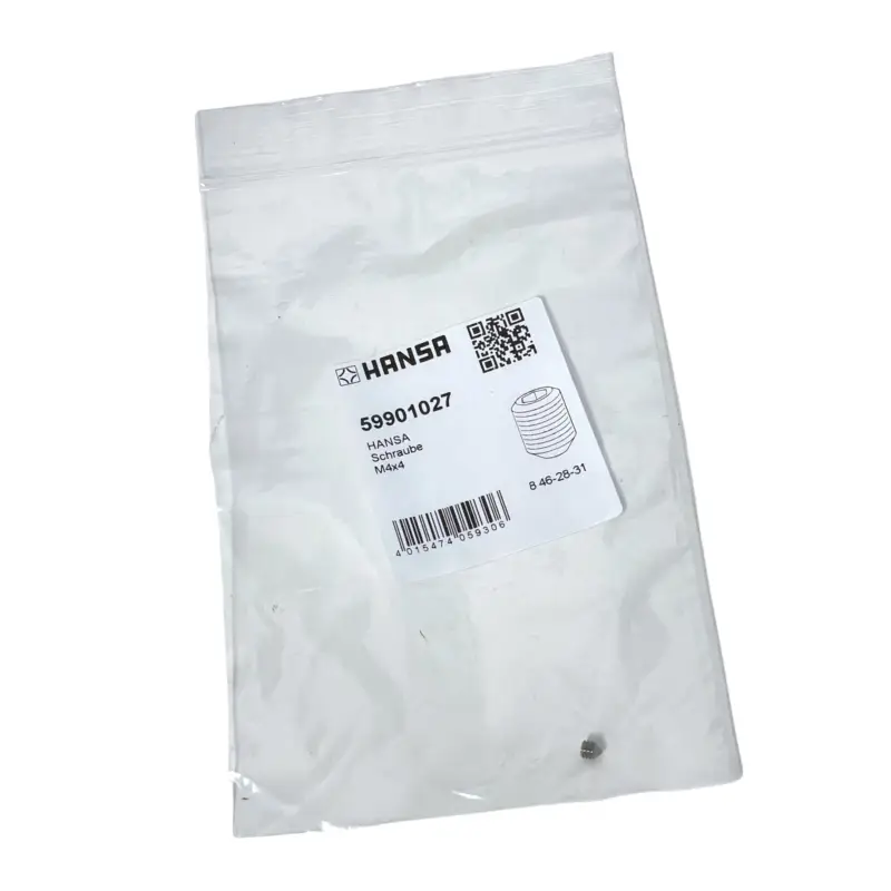 Hansa Schraube M4X4 Artikelnummer 59901027 Uitverkoop