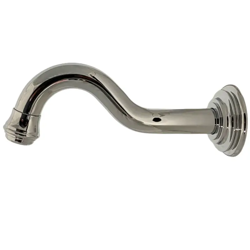 Rechtstreeks Van De Fabrikant Zazzeri Kent wanduitloop 1/2" sprong 193mm net rozet Chroom
