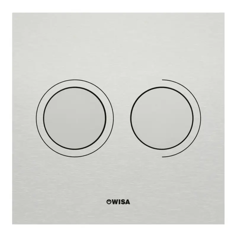 Gratis Retour Wisa XS Bedieningspaneel Luga aluminium DF aluminium naturel Artikelnummer 8050419745