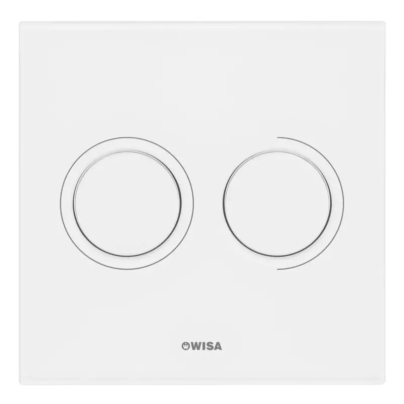 Wisa XS Bedieningspaneel Luga glas DF glas wit Artikelnummer 8050419801 Nieuw
