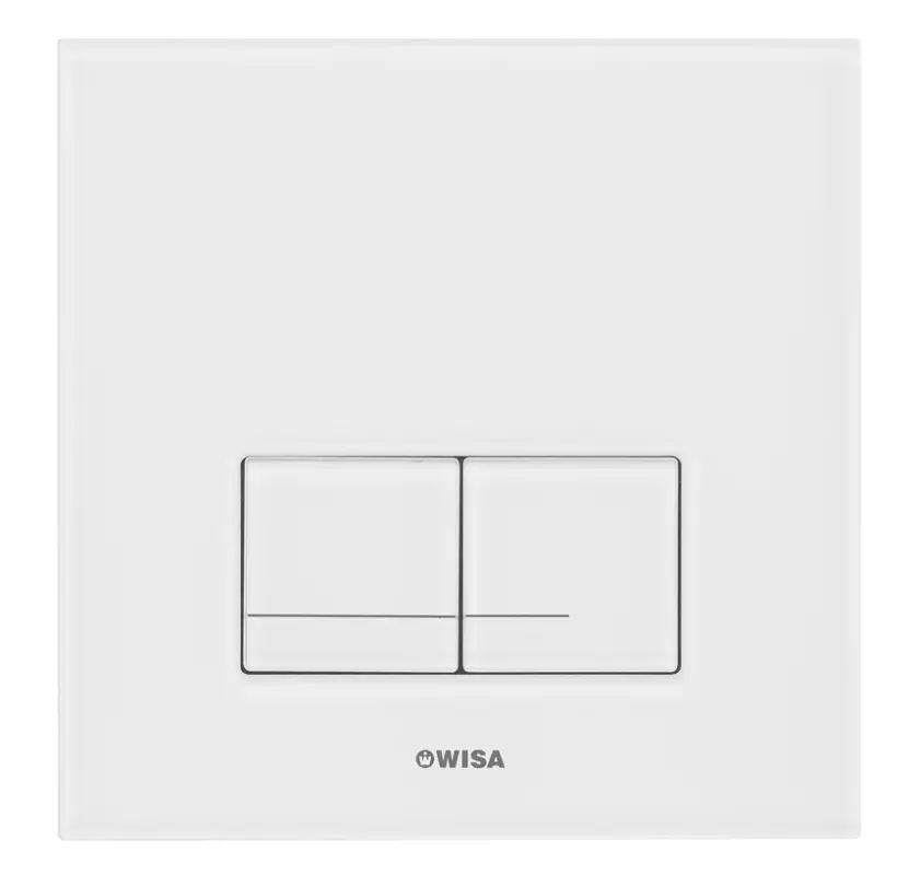 Wisa XS Bedieningspaneel Delos Glas DF Glas wit Artikelnummer 8050420201 Koop Vandaag