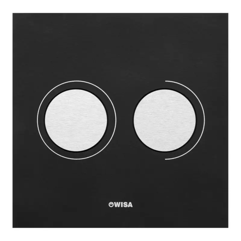 Wisa XS Bedieningspaneel Luga aluminium DF aluminium zwart Artikelnummer 8050419738 Rechtstreeks Van De Fabrikant