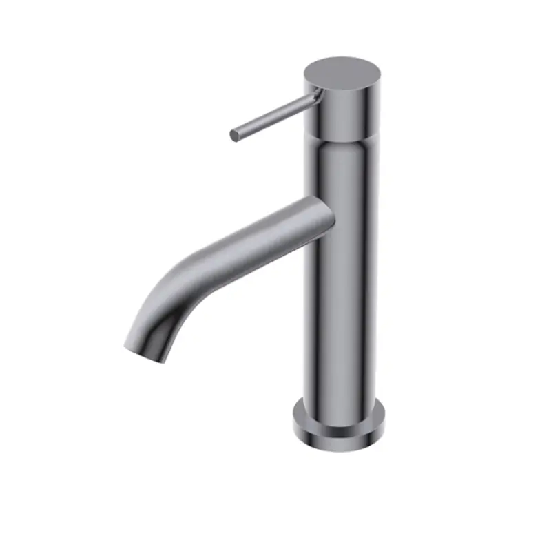 Laatste Versie Ritmonio Diametro35 Wastafelkraan laag 126mm met waste E0BA0121CS