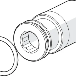 Hansa Gew.-Stutzen Kpl G1/2 Sw10 59913865 Korting