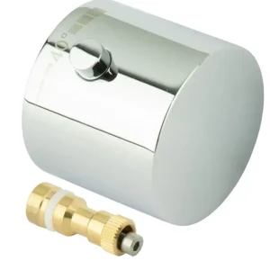 HansGrohe Axor Uno Thermostaat greep met adapter Chroom Must-Have