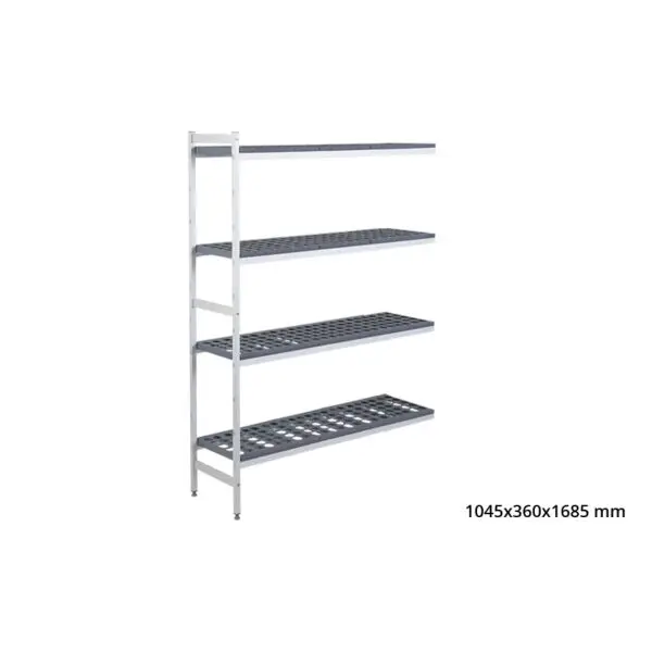 Korting Aanbouwrek 5711 - 1045x360x1685mm - 4 niveaus