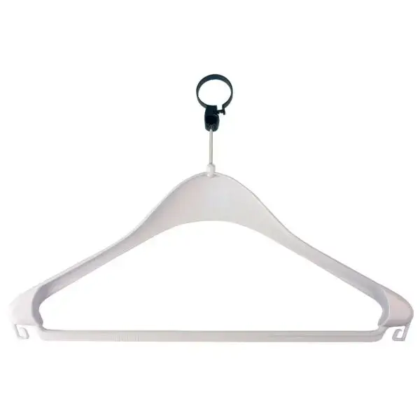 Antidiefstalring kledinghanger 43.5 cm wit Betaalbaar