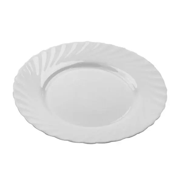 Bord trianon wit 24.5 cm Gereduceerde Prijs