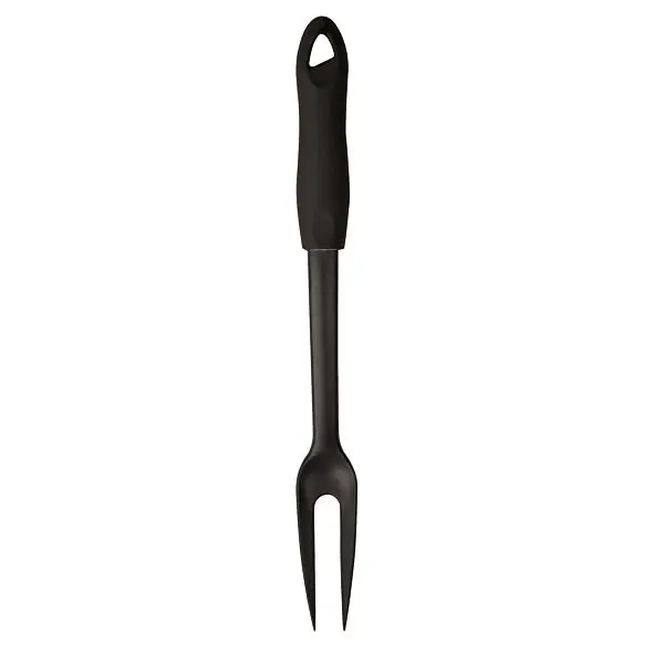 Vleesvork ergo 31 cm zwart Gratis Retour