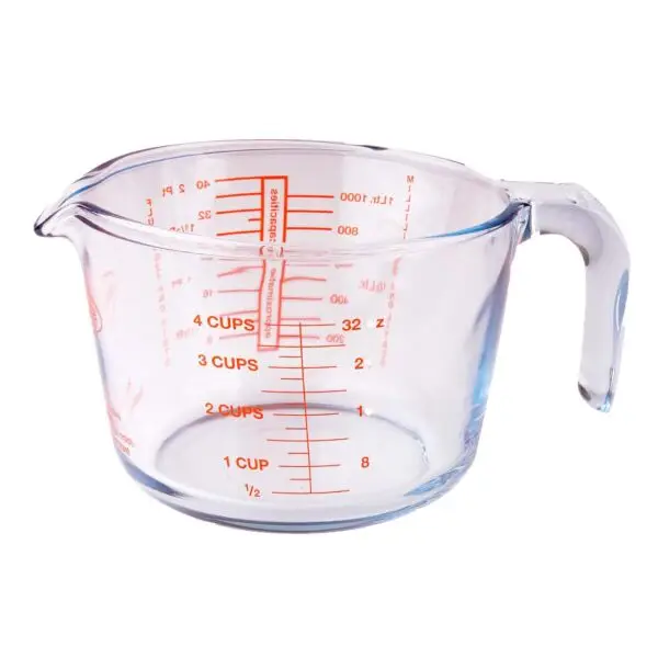 Maatbeker o.cuisine m/greep 1 l Lage Kosten
