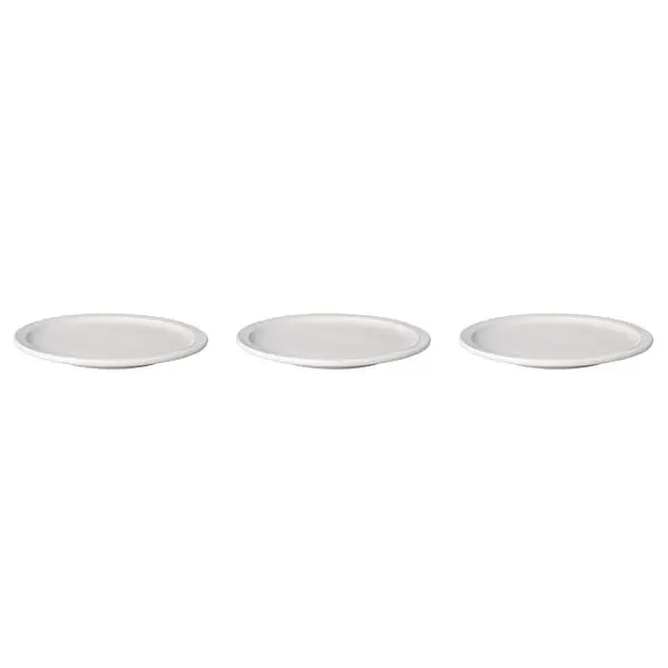 Direct Verzonden Bord met smalle rand budgetline 24 cm wit