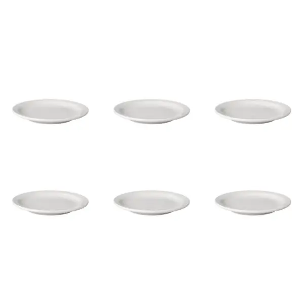 Bord met smalle rand budgetline 16 cm wit Betrouwbaar