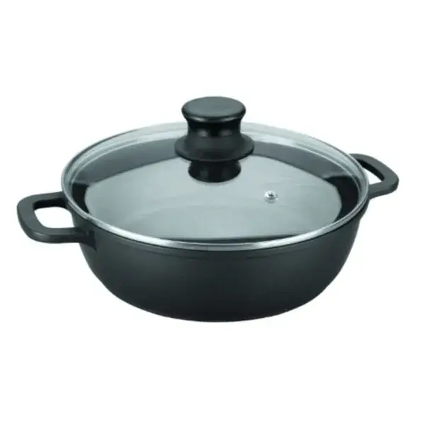 Braadpan forte eco 28 cm zwart Favoriet