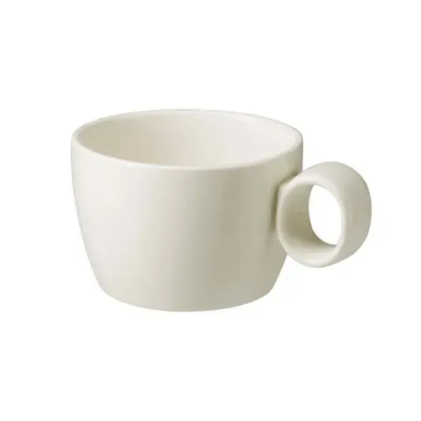 Koffiekop 011 lux 16 cl offwhite Beperkte Voorraad
