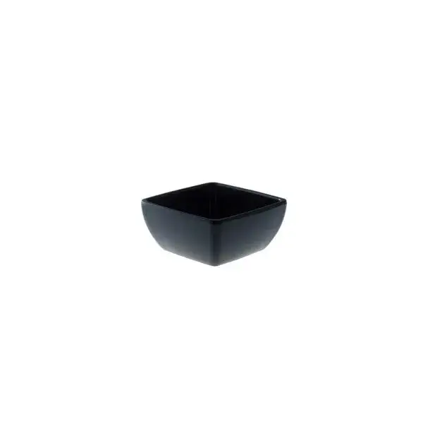 Direct Verzonden Schaal melamine 10 x 10 cm 24 cl zwart