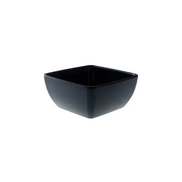Schaal melamine 15 x 15 cm 75 cl zwart Koop Online