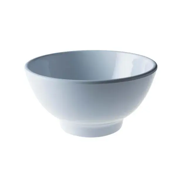 Bestel Nu Schaal melamine 25.5 cm 2 l wit