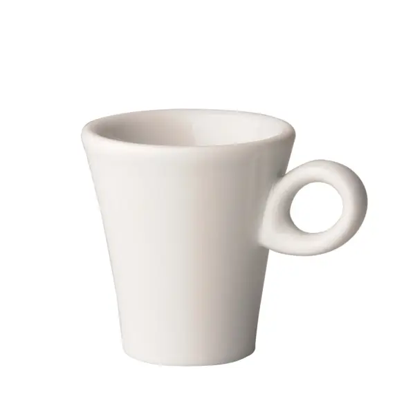 Dagaanbieding Maastricht Porselein Espressokop Finn 6 cl Wit porselein horeca