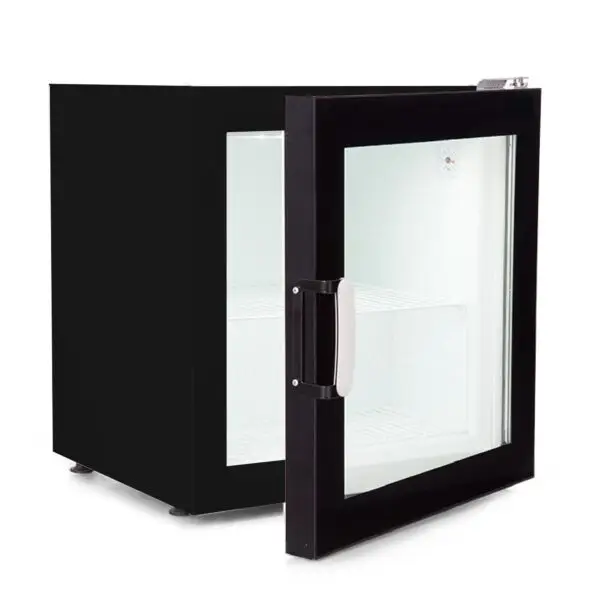 Glasdeur vriezer tafelmodel tbv ijs Favoriet