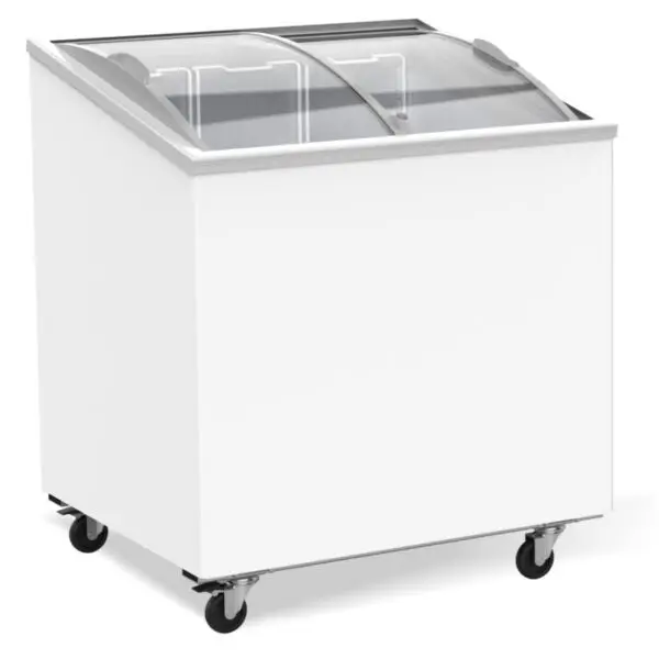 Vrieskist glasdeksel 198 l Premium