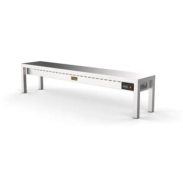 Betrouwbaar Etagere keramisch verwarmd 1 niveau 1800 5 heaters à 250w